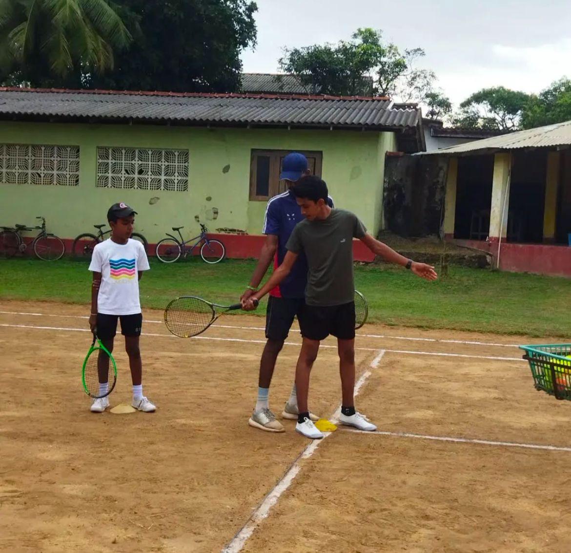 Tennis Match Action